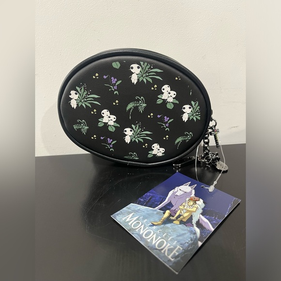 Studio Ghibli Princess Mononoke Kodama Forest Coin Purse - Picture 2 of 7